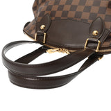 LOUIS VUITTON ルイヴィトン ダミエ ヴェローナ PM ブラウン N41117 レディース ダミエキャンバス ハンドバッグ Aランク 中古 銀蔵