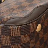 LOUIS VUITTON ルイヴィトン ダミエ ヴェローナ PM ブラウン N41117 レディース ダミエキャンバス ハンドバッグ Aランク 中古 銀蔵