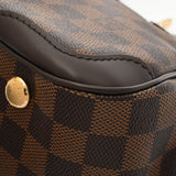 LOUIS VUITTON ルイヴィトン ダミエ ヴェローナ PM ブラウン N41117 レディース ダミエキャンバス ハンドバッグ Aランク 中古 銀蔵