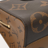 LOUIS VUITTON ルイヴィトン モノグラムジャイアント オンザゴー EW 2WAY ブラウン M46653 レディース モノグラムリバースキャンバス ハンドバッグ Aランク 中古 銀蔵