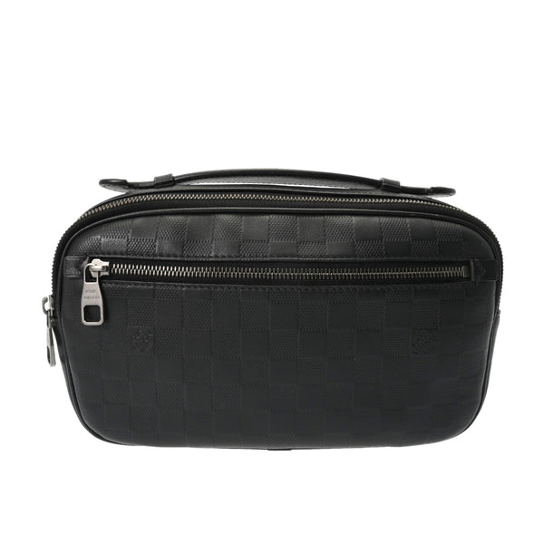 LOUIS VUITTON ルイヴィトン ダミエアンフィニ アンブレール オニキス N41288 メンズ レザー ボディバッグ Bランク 中古 銀蔵