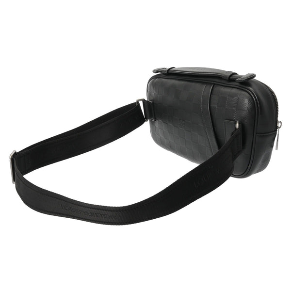 LOUIS VUITTON ルイヴィトン ダミエアンフィニ アンブレール オニキス N41288 メンズ レザー ボディバッグ Bランク 中古 銀蔵