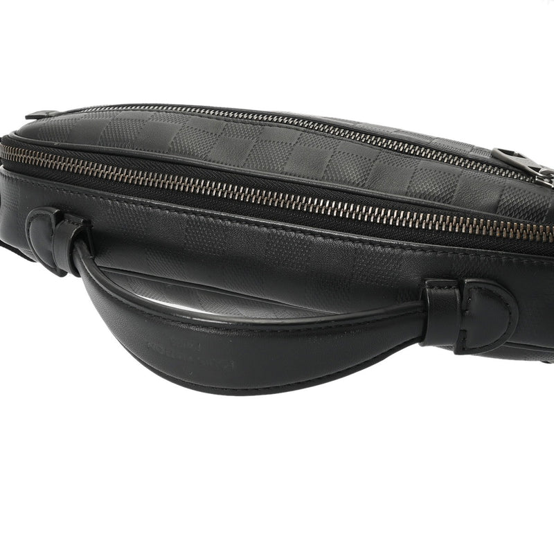 LOUIS VUITTON ルイヴィトン ダミエアンフィニ アンブレール オニキス N41288 メンズ レザー ボディバッグ Bランク 中古 銀蔵