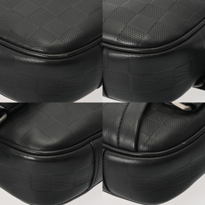 LOUIS VUITTON ルイヴィトン ダミエアンフィニ アンブレール オニキス N41288 メンズ レザー ボディバッグ Bランク 中古 銀蔵