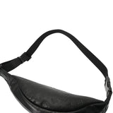 LOUIS VUITTON ルイヴィトン モノグラムシャドウ ディスカバリー バムバッグ ノワール M44388 メンズ レザー ボディバッグ Aランク 中古 銀蔵