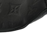 LOUIS VUITTON ルイヴィトン モノグラムシャドウ ディスカバリー バムバッグ ノワール M44388 メンズ レザー ボディバッグ Aランク 中古 銀蔵