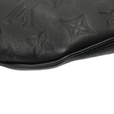 LOUIS VUITTON ルイヴィトン モノグラムシャドウ ディスカバリー バムバッグ ノワール M44388 メンズ レザー ボディバッグ Aランク 中古 銀蔵