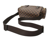 LOUIS VUITTON ルイヴィトン ダミエ リポーター メルヴィール ブラウン N51126 ユニセックス ダミエキャンバス ショルダーバッグ Aランク 中古 銀蔵