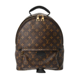 LOUIS VUITTON ルイヴィトン モノグラム パームスプリングス MM ブラウン M44874 レディース モノグラムキャンバス リュック・デイパック Bランク 中古 銀蔵