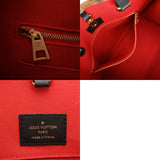 LOUIS VUITTON ルイヴィトン モノグラムリバース オンザゴー MM ブラウン M45321 レディース モノグラムキャンバス ハンドバッグ Aランク 中古 銀蔵