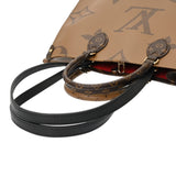 LOUIS VUITTON ルイヴィトン モノグラムリバース オンザゴー MM ブラウン M45321 レディース モノグラムキャンバス ハンドバッグ Aランク 中古 銀蔵