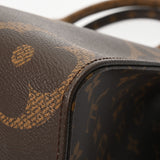 LOUIS VUITTON ルイヴィトン モノグラムリバース オンザゴー MM ブラウン M45321 レディース モノグラムキャンバス ハンドバッグ Aランク 中古 銀蔵