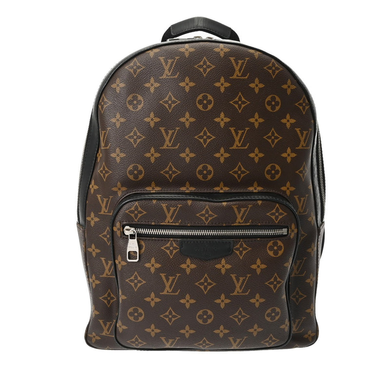 LOUIS VUITTON ルイヴィトン モノグラム マカサー ジョッシュ ブラウン/ブラック M41530 メンズ モノグラムキャンバス リュック・デイパック ABランク 中古 銀蔵