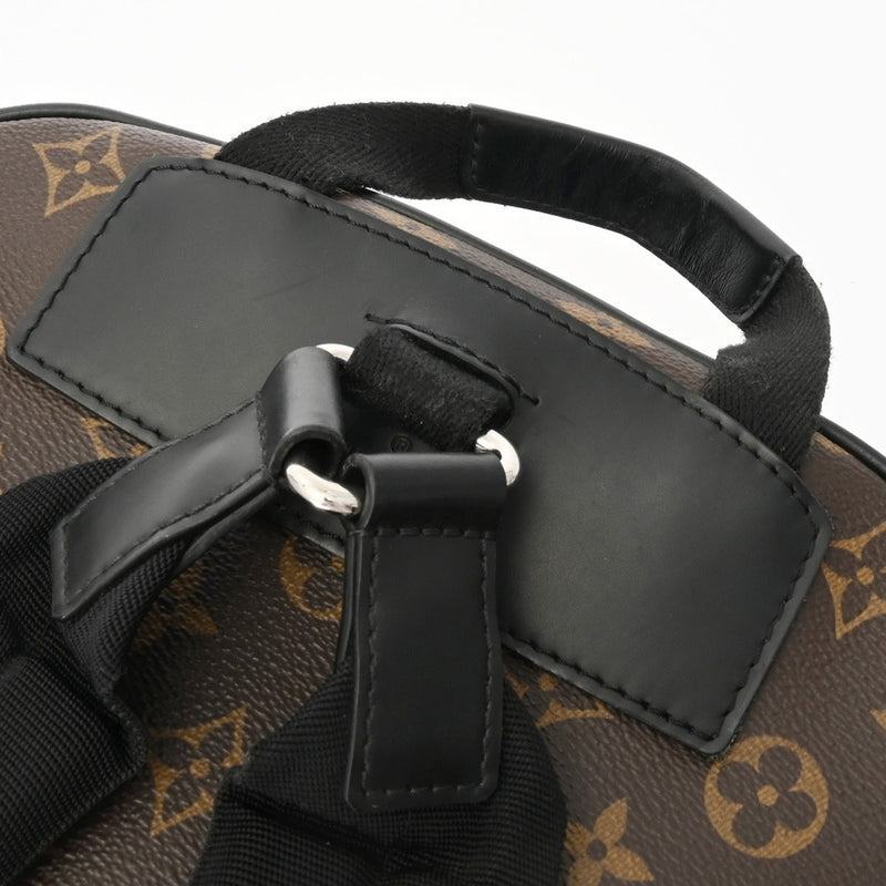 LOUIS VUITTON ルイヴィトン モノグラム マカサー ジョッシュ ブラウン/ブラック M41530 メンズ モノグラムキャンバス リュック・デイパック ABランク 中古 銀蔵