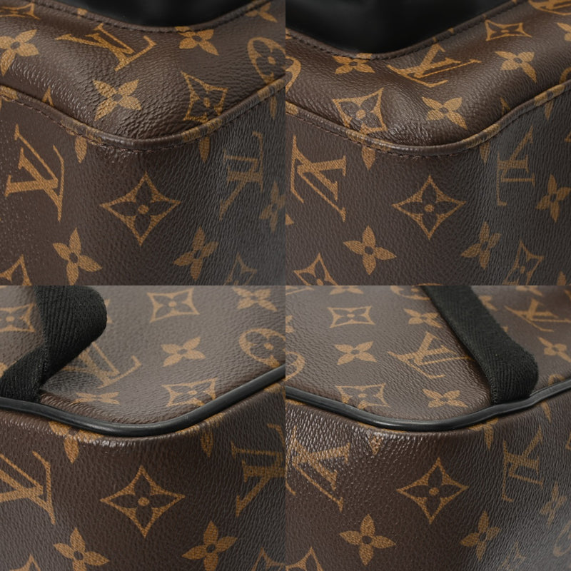 LOUIS VUITTON ルイヴィトン モノグラム マカサー ジョッシュ ブラウン/ブラック M41530 メンズ モノグラムキャンバス リュック・デイパック ABランク 中古 銀蔵