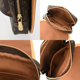 LOUIS VUITTON ルイヴィトン モノグラム バムバッグ ボスフォール ブラウン M40108 レディース モノグラムキャンバス ウエストバッグ ABランク 中古 銀蔵