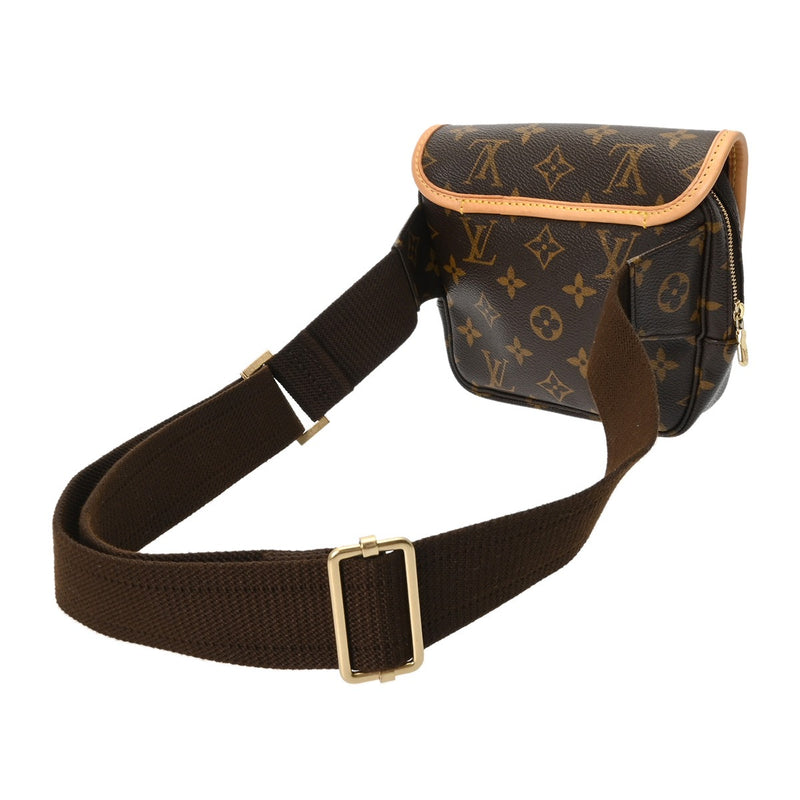 LOUIS VUITTON ルイヴィトン モノグラム バムバッグ ボスフォール ブラウン M40108 レディース モノグラムキャンバス ウエストバッグ ABランク 中古 銀蔵