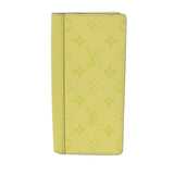 LOUIS VUITTON ルイヴィトン ポルトフォイユプラザ タイガラマ 日本限定品 レモン M30757 メンズ タイガ モノグラムキャンバス 二つ折り財布 ABランク 中古 銀蔵