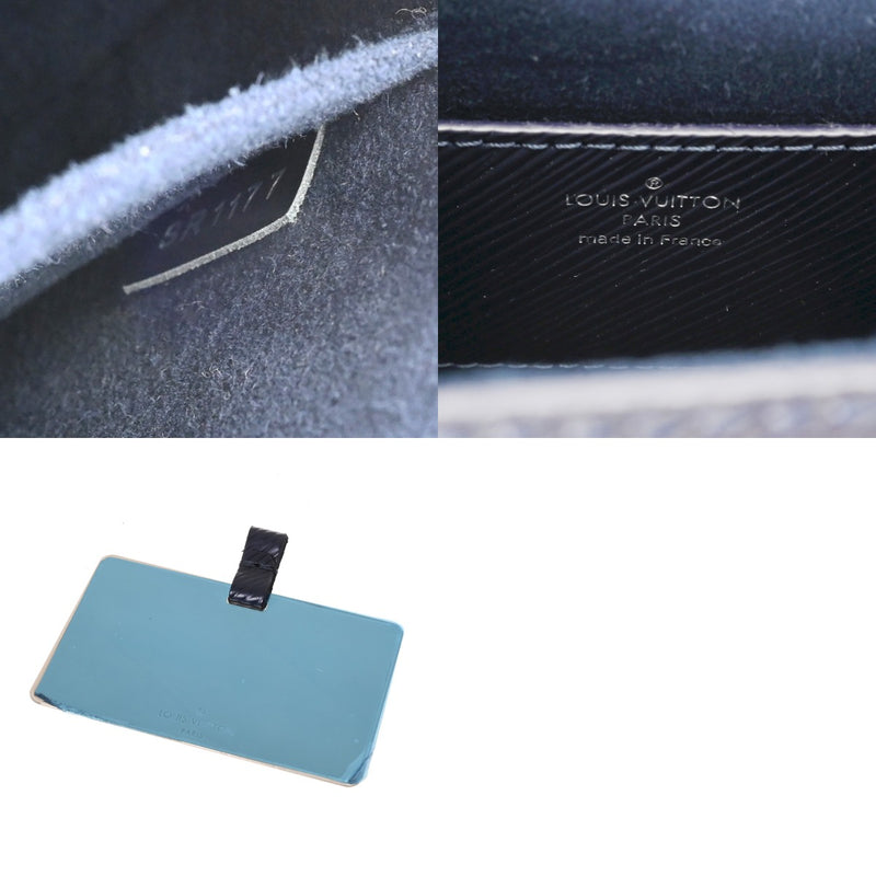 LOUIS VUITTON ルイヴィトン エピ ツイスト MM ネイビー M54567 レディース エピレザー スパンコール ショルダーバッグ Bランク 中古 銀蔵