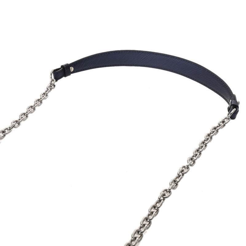 LOUIS VUITTON ルイヴィトン エピ ツイスト MM ネイビー M54567 レディース エピレザー スパンコール ショルダーバッグ Bランク 中古 銀蔵