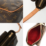 LOUIS VUITTON ルイヴィトン モノグラム ヴィバシテ PM ブラウン M51165 レディース モノグラムキャンバス ショルダーバッグ Aランク 中古 銀蔵