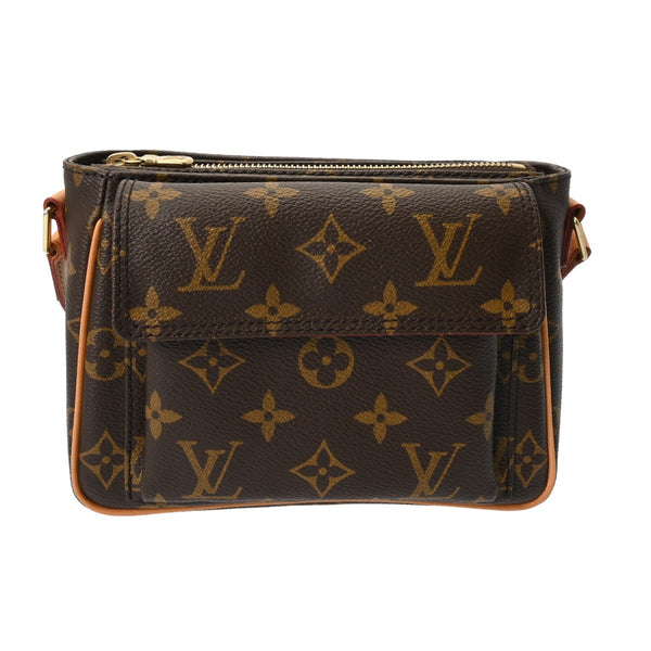 LOUIS VUITTON ルイヴィトン モノグラム ヴィバシテ PM ブラウン M51165 レディース モノグラムキャンバス ショルダーバッグ Aランク 中古 銀蔵