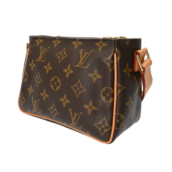 LOUIS VUITTON ルイヴィトン モノグラム ヴィバシテ PM ブラウン M51165 レディース モノグラムキャンバス ショルダーバッグ Aランク 中古 銀蔵