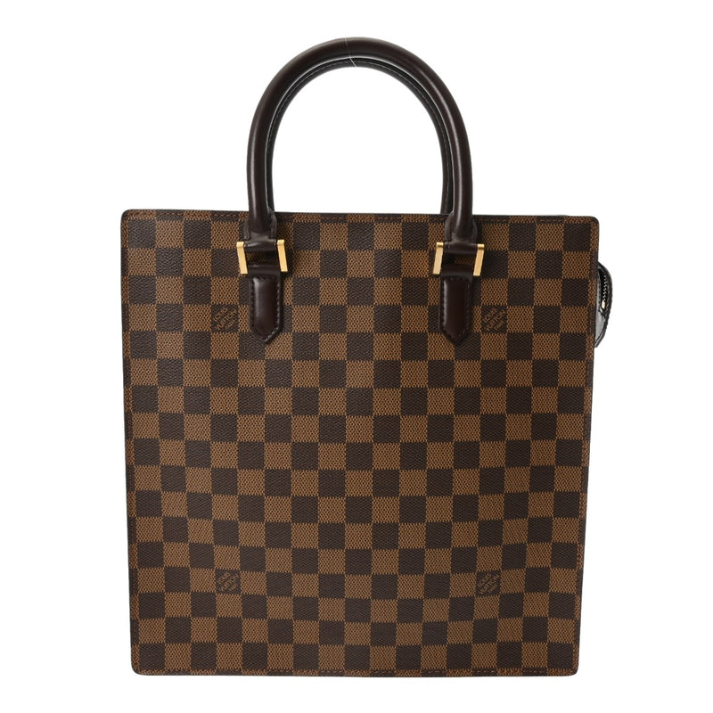 LOUIS VUITTON ルイヴィトン ダミエ ヴェニス PM トートバッグ ブラウン N51145 ユニセックス ダミエキャンバス ハンドバッグ ABランク 中古 銀蔵