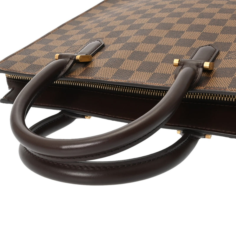 LOUIS VUITTON ルイヴィトン ダミエ ヴェニス PM トートバッグ ブラウン N51145 ユニセックス ダミエキャンバス ハンドバッグ ABランク 中古 銀蔵