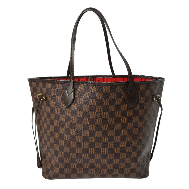 LOUIS VUITTON ルイヴィトン ダミエ ネヴァーフル MM ブラウン N51105 レディース ダミエキャンバス トートバッグ ABランク 中古 銀蔵