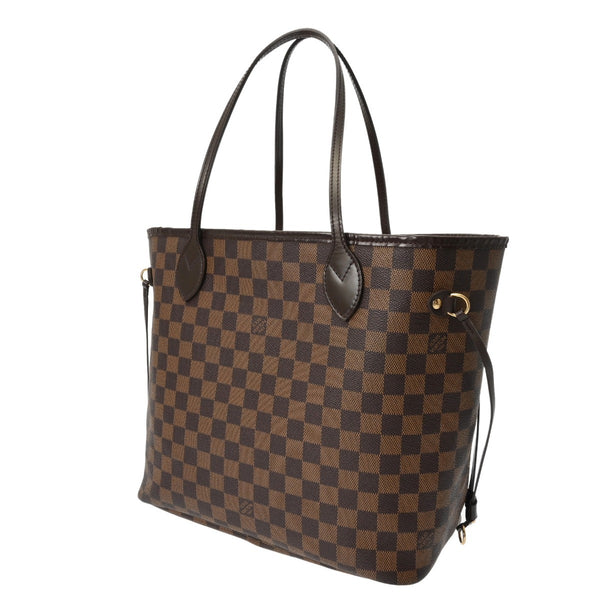 LOUIS VUITTON ルイヴィトン ダミエ ネヴァーフル MM ブラウン N51105 レディース ダミエキャンバス トートバッグ ABランク 中古 銀蔵