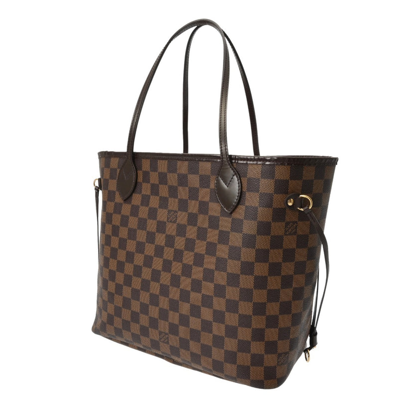 LOUIS VUITTON ルイヴィトン ダミエ ネヴァーフル MM ブラウン N51105 レディース ダミエキャンバス トートバッグ ABランク 中古 銀蔵