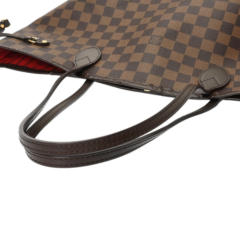 LOUIS VUITTON ルイヴィトン ダミエ ネヴァーフル MM ブラウン N51105 レディース ダミエキャンバス トートバッグ ABランク 中古 銀蔵
