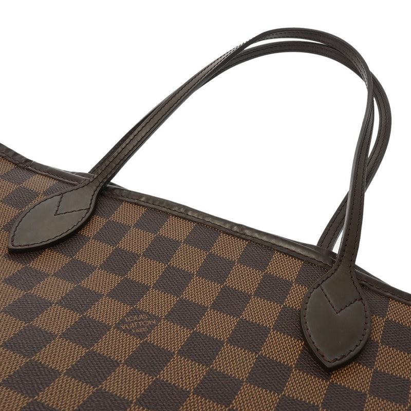 LOUIS VUITTON ルイヴィトン ダミエ ネヴァーフル MM ブラウン N51105 レディース ダミエキャンバス トートバッグ ABランク 中古 銀蔵