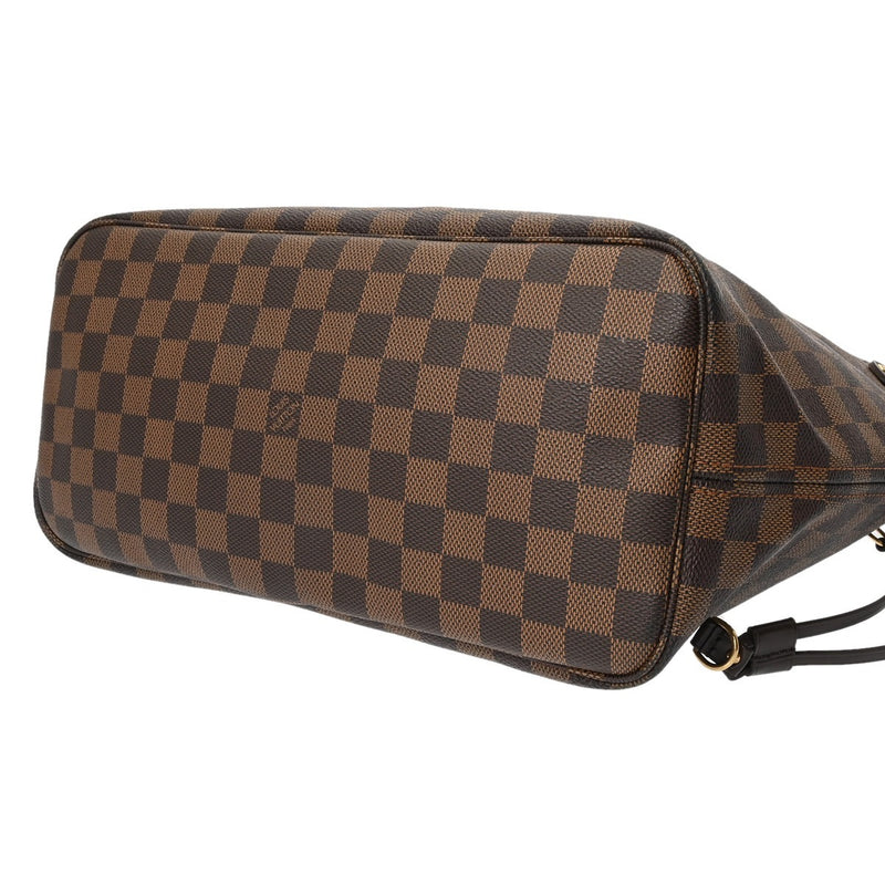 LOUIS VUITTON ルイヴィトン ダミエ ネヴァーフル MM ブラウン N51105 レディース ダミエキャンバス トートバッグ ABランク 中古 銀蔵