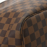 LOUIS VUITTON ルイヴィトン ダミエ ネヴァーフル MM ブラウン N51105 レディース ダミエキャンバス トートバッグ ABランク 中古 銀蔵