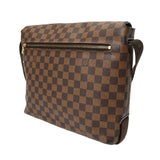 LOUIS VUITTON ルイヴィトン ダミエ ブルックリン MM ブラウン N51211 ユニセックス ダミエキャンバス ショルダーバッグ Bランク 中古 銀蔵