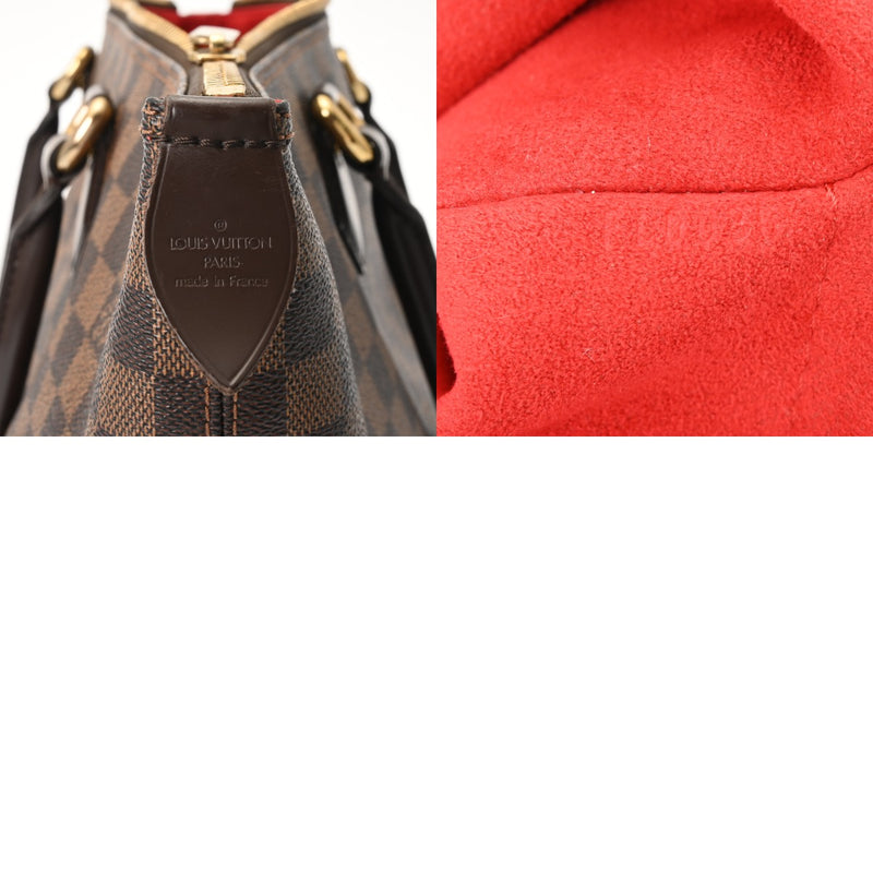 LOUIS VUITTON ルイヴィトン ダミエ サレヤ MM ブラウン N51182 