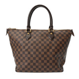 LOUIS VUITTON ルイヴィトン ダミエ サレヤ MM ブラウン N51182 レディース ダミエキャンバス ハンドバッグ ABランク 中古 銀蔵