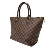 LOUIS VUITTON ルイヴィトン ダミエ サレヤ MM ブラウン N51182 レディース ダミエキャンバス ハンドバッグ ABランク 中古 銀蔵