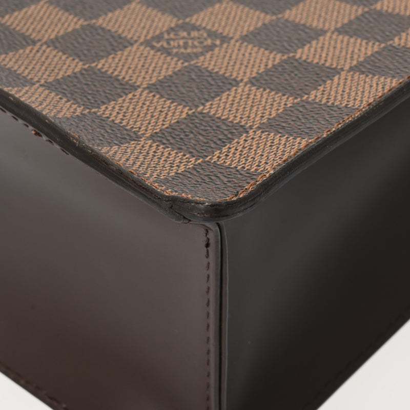 LOUIS VUITTON ルイヴィトン ダミエ ヴェニス PM トートバッグ ブラウン N51145 ユニセックス ダミエキャンバス ハンドバッグ ABランク 中古 銀蔵