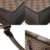 LOUIS VUITTON ルイヴィトン ダミエ ヴェニス PM トートバッグ ブラウン N51145 ユニセックス ダミエキャンバス ハンドバッグ ABランク 中古 銀蔵