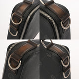 BERLUTI ベルルッティ テイクオフスモール ブラック メンズ コーティングキャンバス/レザー ハンドバッグ ABランク 中古 銀蔵