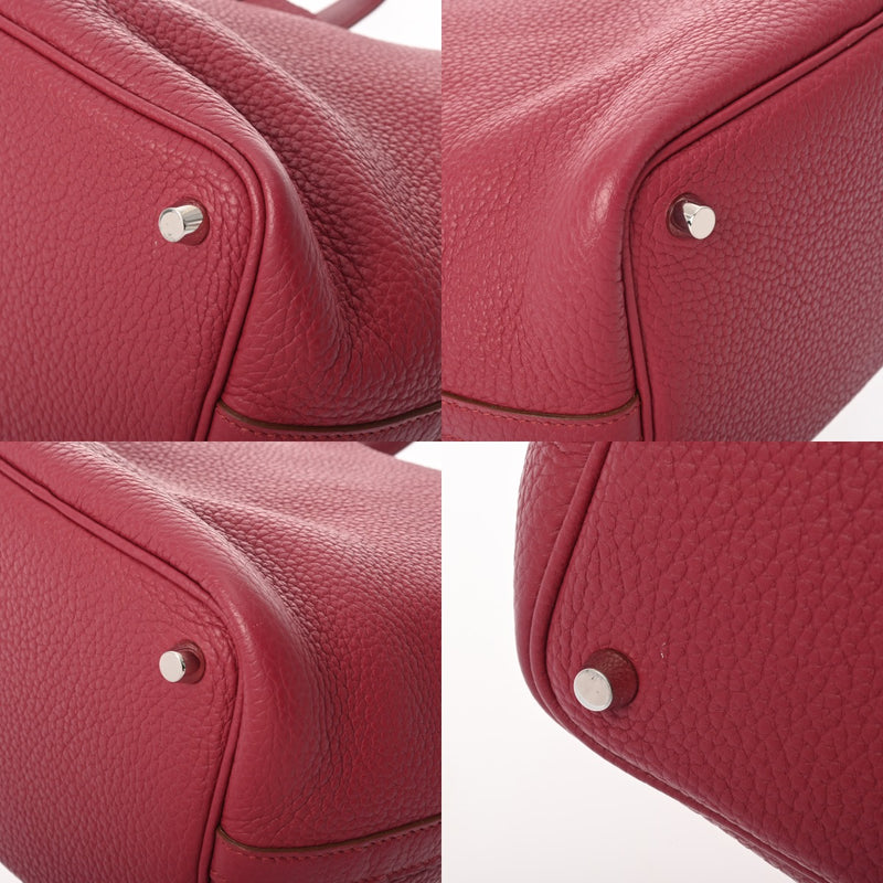 HERMES エルメス ピコタン ロック PM ルビー T刻印(2015年頃) レディース トリヨンクレマンス ハンドバッグ Bランク 中古 銀蔵