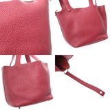 HERMES エルメス ピコタン ロック PM ルビー T刻印(2015年頃) レディース トリヨンクレマンス ハンドバッグ Bランク 中古 銀蔵