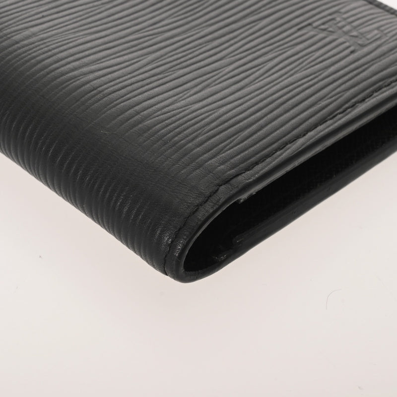 LOUIS VUITTON ルイヴィトン エピ ポルトフォイユ ブラザ ノワール M60622 メンズ レザー 長財布 ABランク 中古 銀蔵