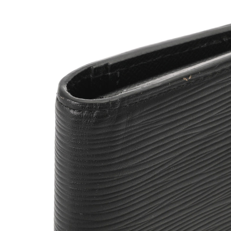 LOUIS VUITTON ルイヴィトン エピ ポルトフォイユ ブラザ ノワール M60622 メンズ レザー 長財布 ABランク 中古 銀蔵