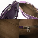 LOUIS VUITTON ルイヴィトン パルナセア アルマ PM 2WAY パープル M48881 レディース レザー ハンドバッグ ABランク 中古 銀蔵