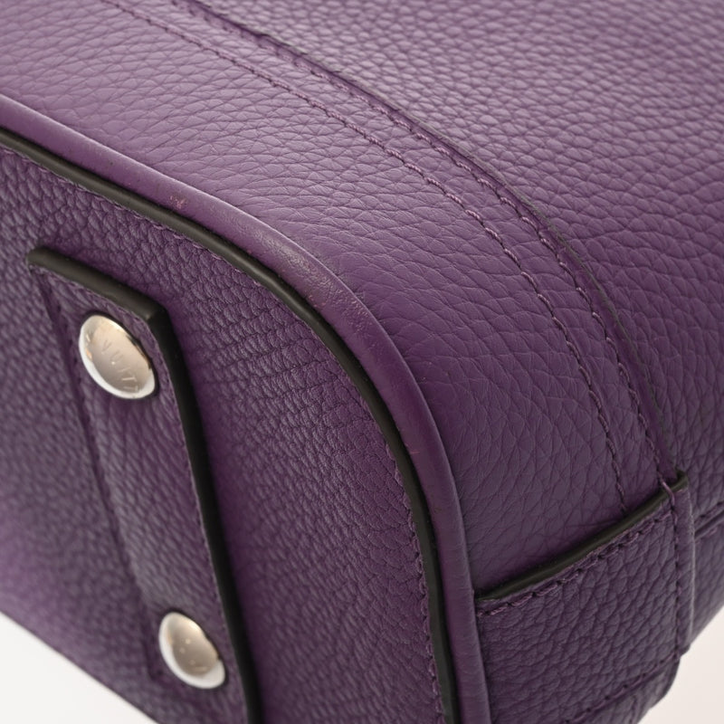 LOUIS VUITTON ルイヴィトン パルナセア アルマ PM 2WAY パープル M48881 レディース レザー ハンドバッグ ABランク 中古 銀蔵