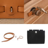 HERMES エルメス エールバッグ ジップ PM 2WAY ナチュラル/エクリュ □G刻印(2003年頃) レディース トワルGM ヴァッシュハンター ハンドバッグ Bランク 中古 銀蔵